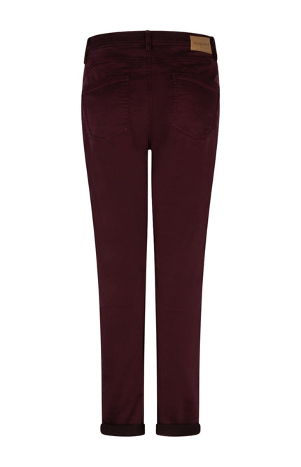 Broek Relax Jog Colour Burgundy SRB5022 L31
