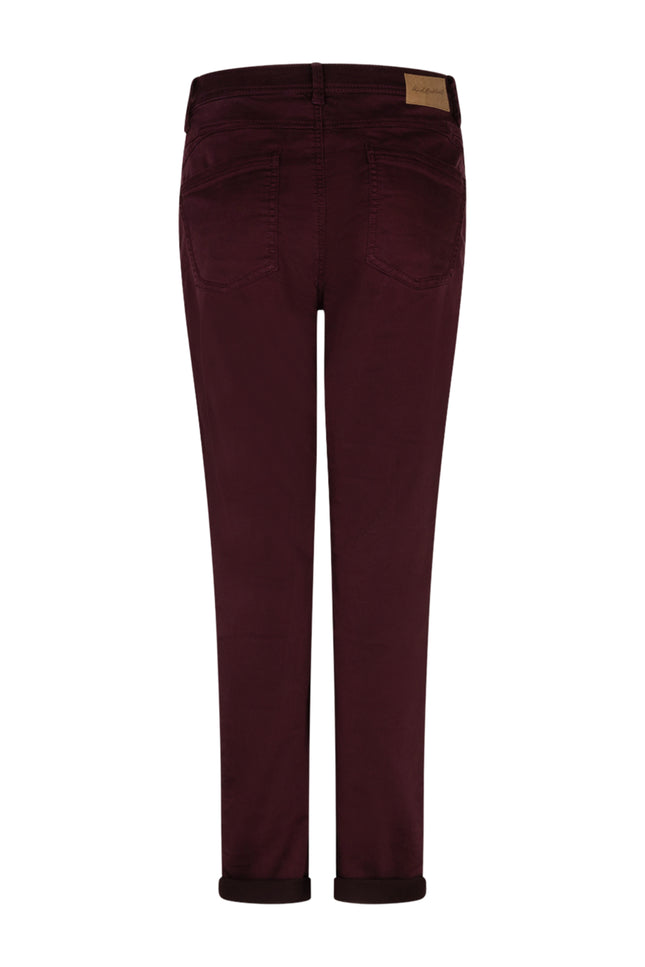 Broek Relax Jog Colour Burgundy SRB5022 L31