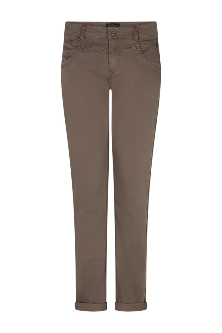 Relaxte jogbroek in kleur klei van Red Button, met comfortabele pasvorm en elastische taille, geschikt voor casual dragen.