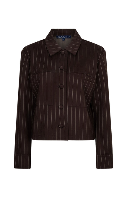 Jacket Punta Pinstripe Espresso SRB5028