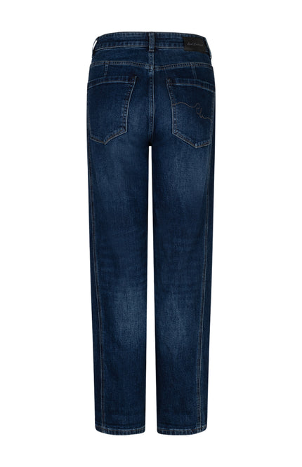 Broek Caitlina Side Patch Dark Stone SRB5032 L31