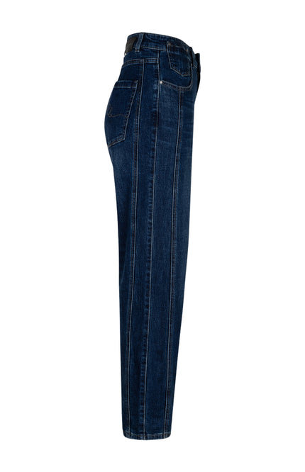 Broek Caitlina Side Patch Dark Stone SRB5032 L29