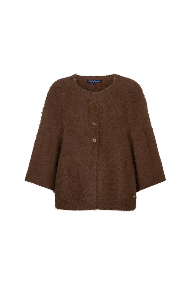 Vest Fuzzy Poncho Praline SRB5034