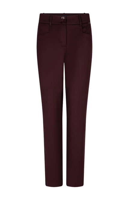 Broek Diana Smart Burgundy SRB5037 L30