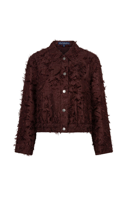 Bomber Fringes Burgundy SRB5064