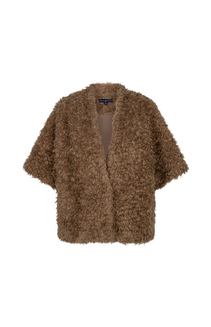 Jacket Freddie Fake Fur Cafe Noir SRB5065