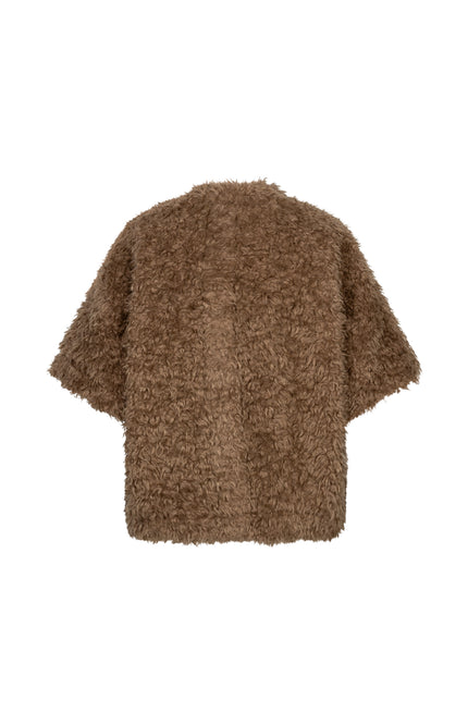 Jacket Freddie Fake Fur Cafe Noir SRB5065