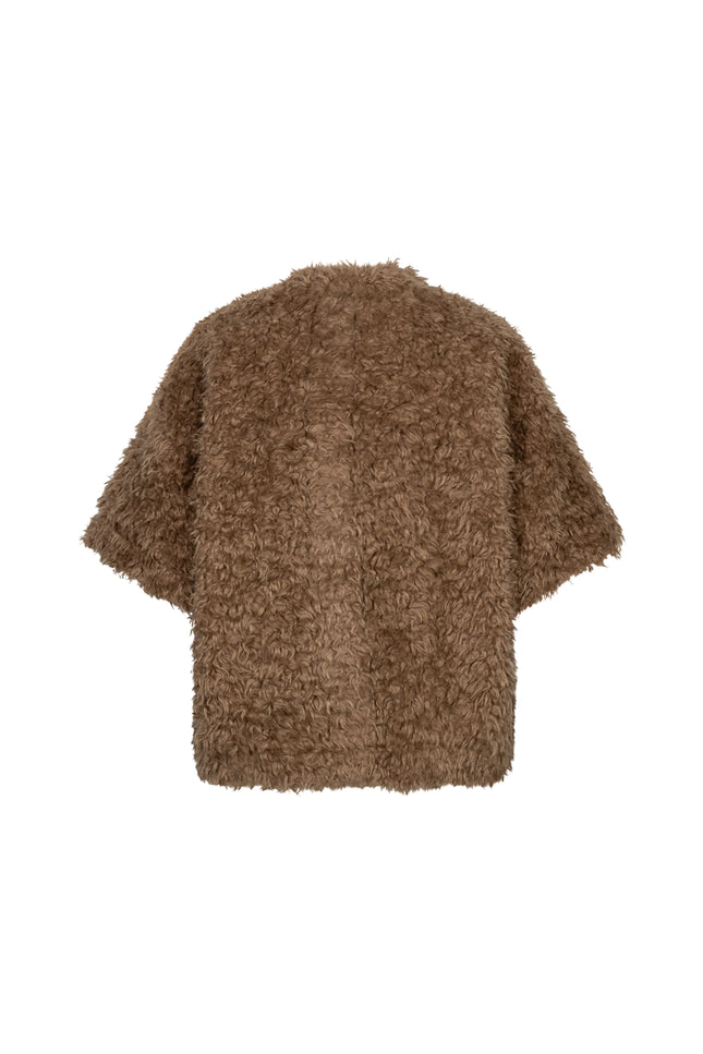 Jacket Freddie Fake Fur Cafe Noir SRB5065