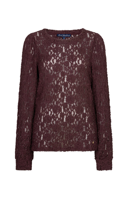 Top Lace Burgundy SRB5068