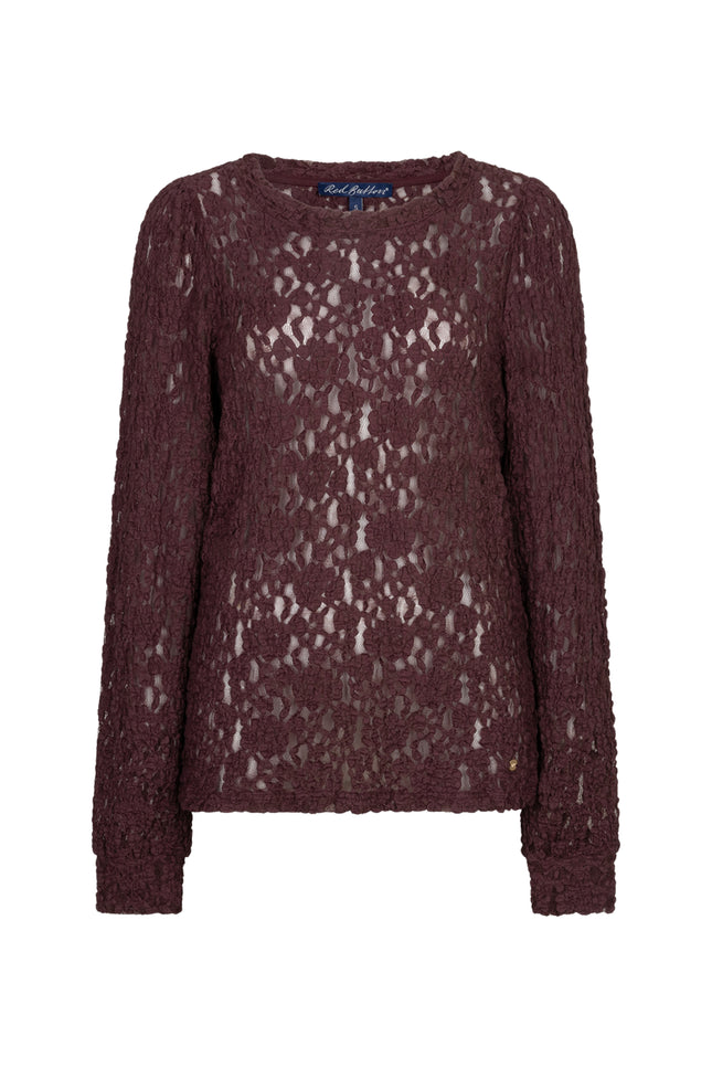 Top Lace Burgundy SRB5068