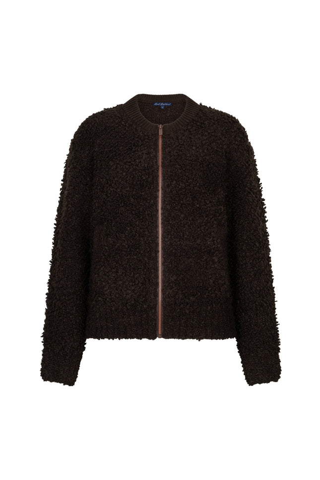 Bomber Knit Boucle Espresso SRB5073