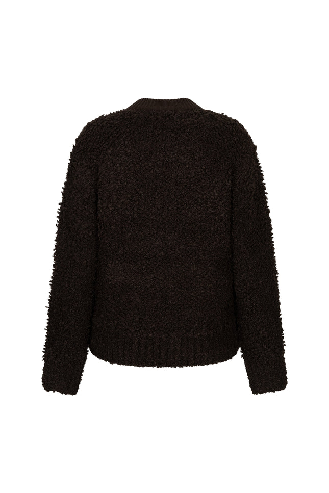 Bomber Knit Boucle Espresso SRB5073
