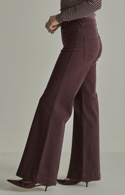 Broek Sharon Pocket Wonder Comfort Burgundy Red FW261281451 L32