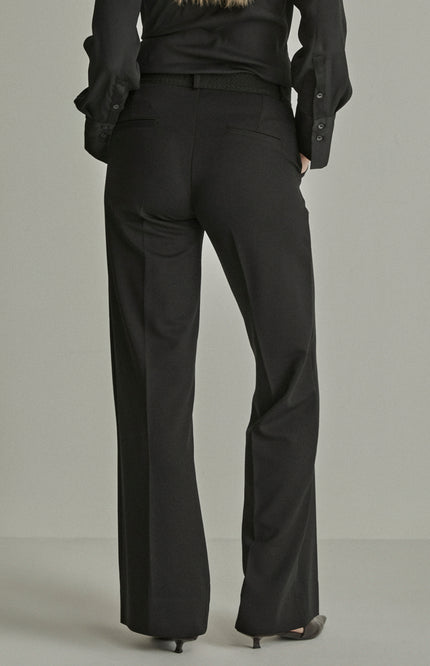 Broek Mira Elastic Crepe Black NOS199206 L32