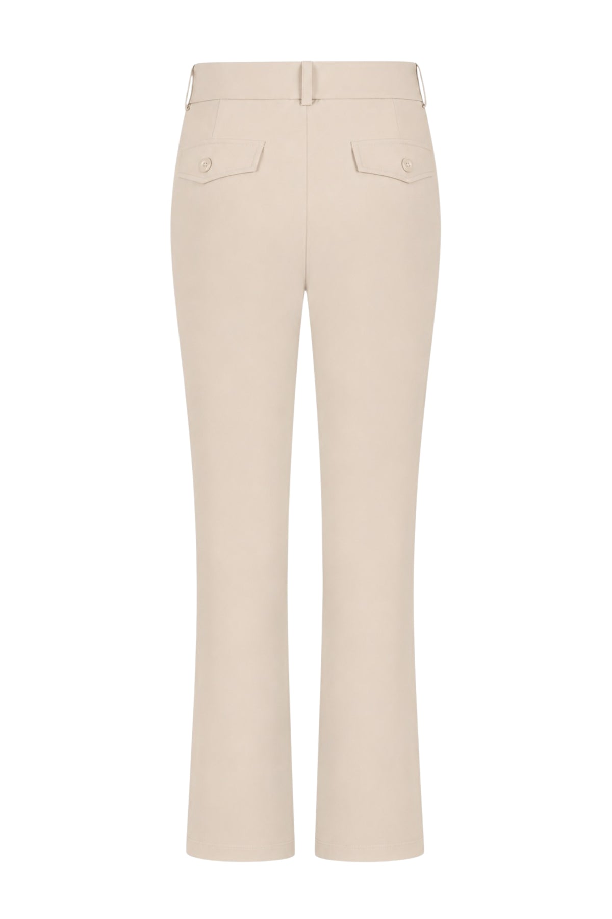 Zoso Travel Broek Belle Ivory, lichtgewicht en comfortabel, met een losse pasvorm en stijlvolle uitstraling.