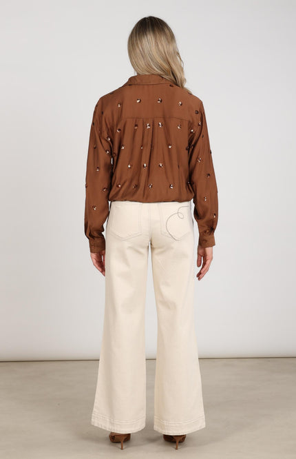 Jeans Abby Offwhite NKF09095