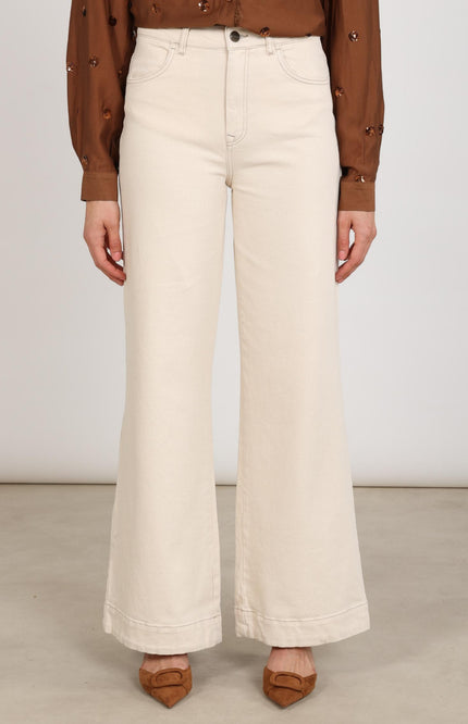 Jeans Abby Offwhite NKF09095