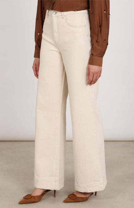 Jeans Abby Offwhite NKF09095