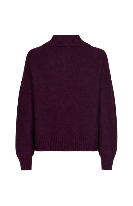 Trui Halfzip Plum 4222-45