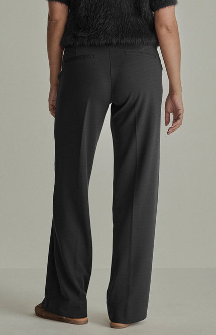 Broek Mira Elastic Crepe Black NOS199206 L32
