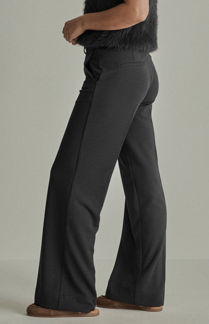 Broek Mira Elastic Crepe Black NOS199206 L32