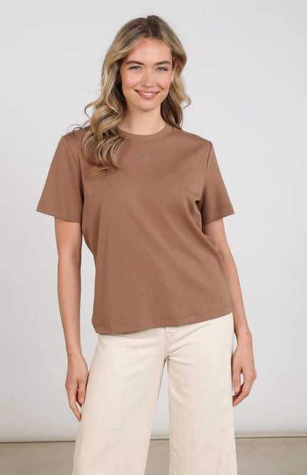 T-shirt Luna Taupe NKF04012