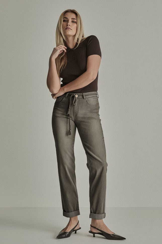 Broek Bobby Vintage Denim Taupe FW261127091 L30