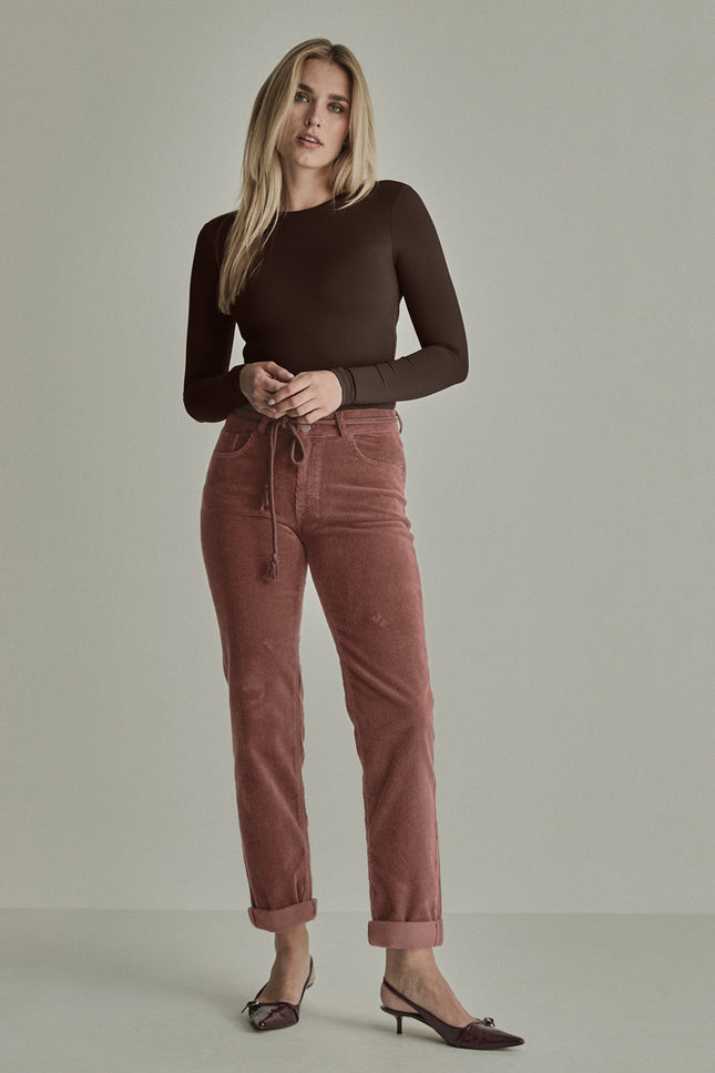 Broek Bobby Vintage Corduroy Pink FW262104091 L30