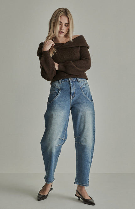 Broek Olivia Vintage Stone FW262266432