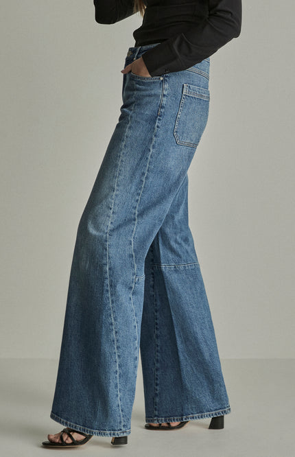 Broek Mira Swirl Blue Reef FW262266443 L32