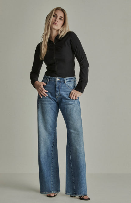 Broek Mira Swirl Blue Reef FW262266443 L32