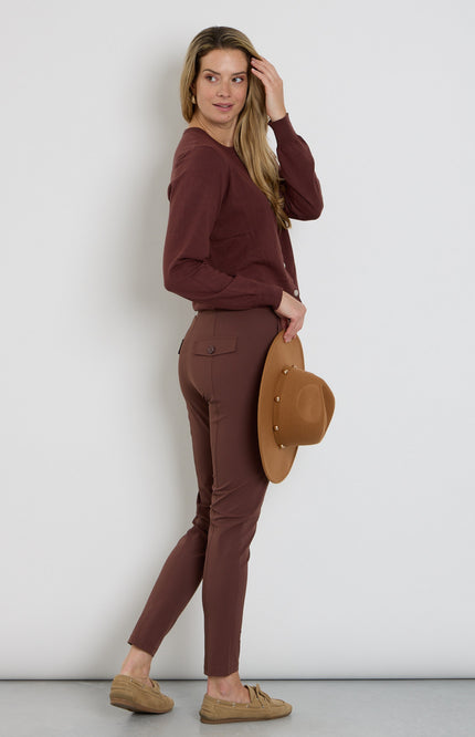 Travel Broek Mahogany 202134