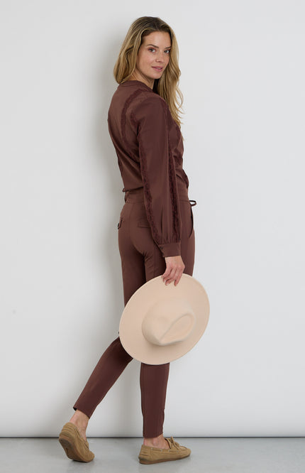 Travel Broek Mahogany 202134