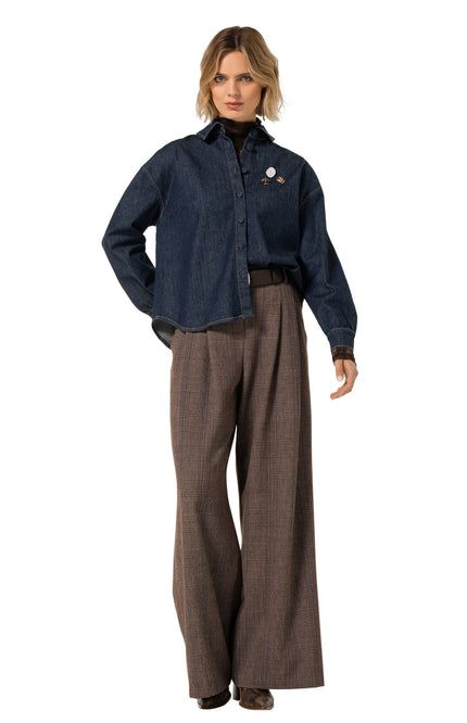 Blouse Jeans Fantasie Dark Blue 4616-23