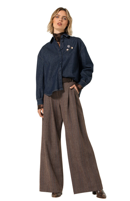 Blouse Jeans Fantasie Dark Blue 4616-23
