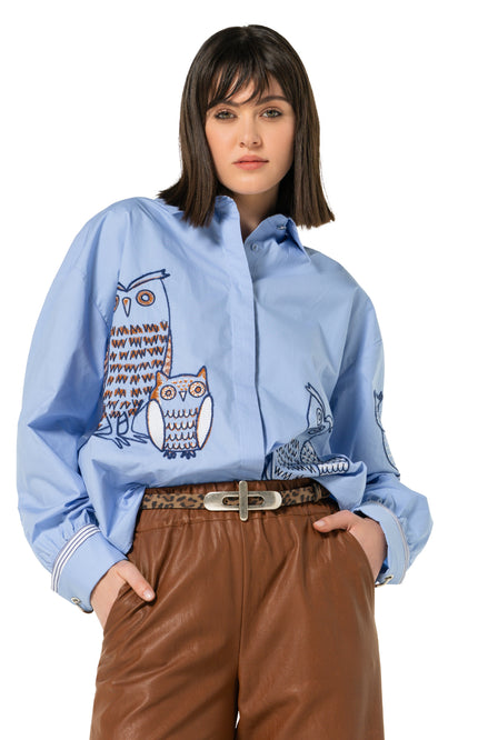 Blouse Broderie Multi Color 4613-29