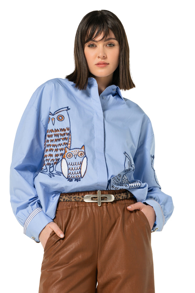 Blouse Broderie Multi Color 4613-29