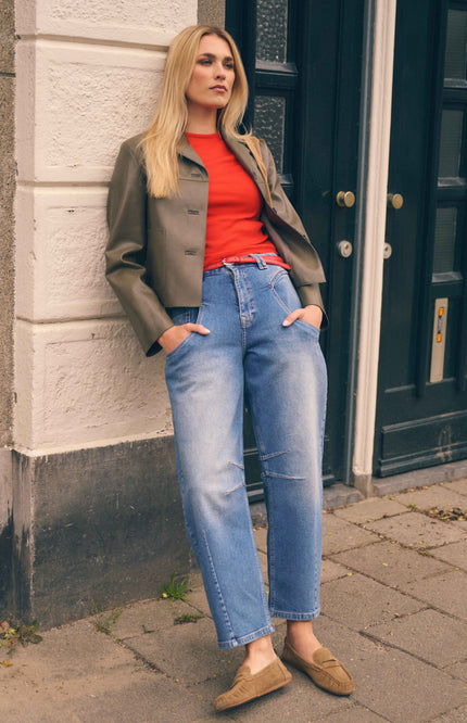 Broek Olivia Vintage Stone FW262266432