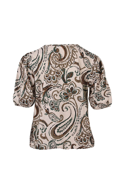 Blouse Paisley Print Bottle 183672