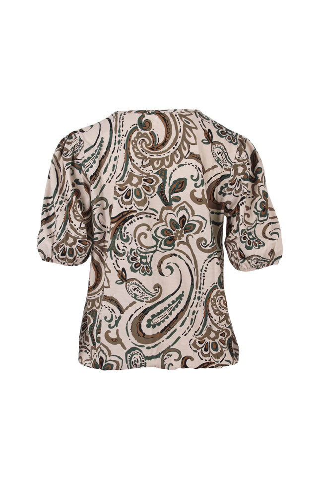 Blouse Paisley Print Bottle 183672