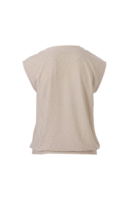 Blouse Strik Structuur Zand 183691