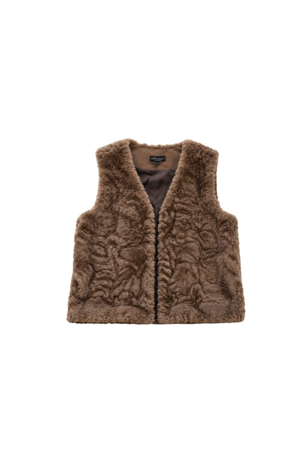 Gilet Quinn Brown Fur