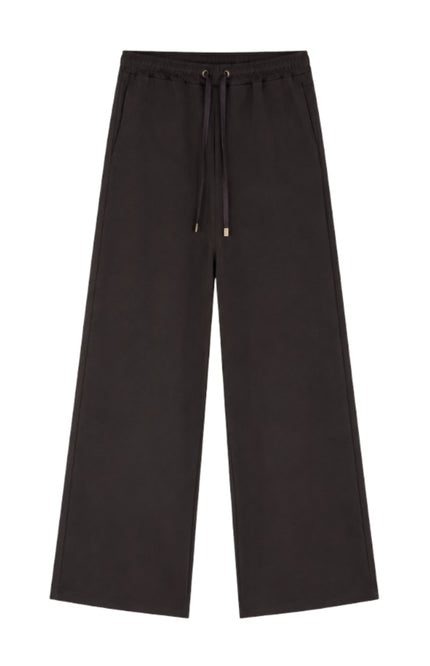 Broek Madison Dark Coffee Suede