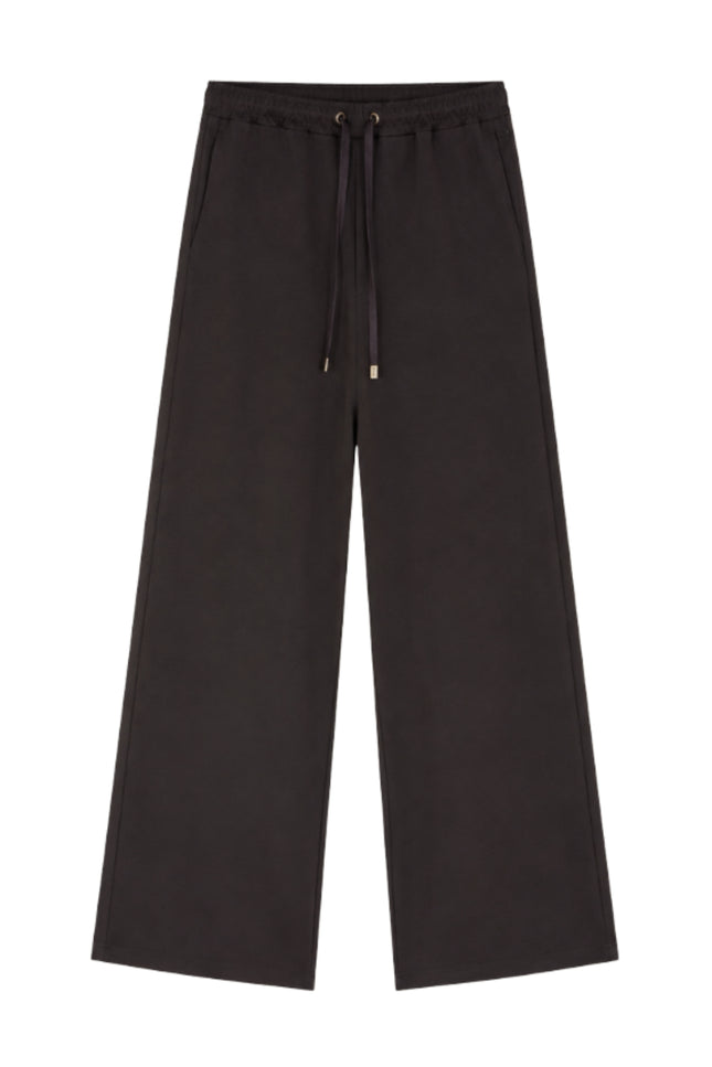 Broek Madison Dark Coffee Suede