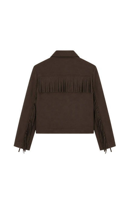Jacket Suzy Dark Coffee Suede