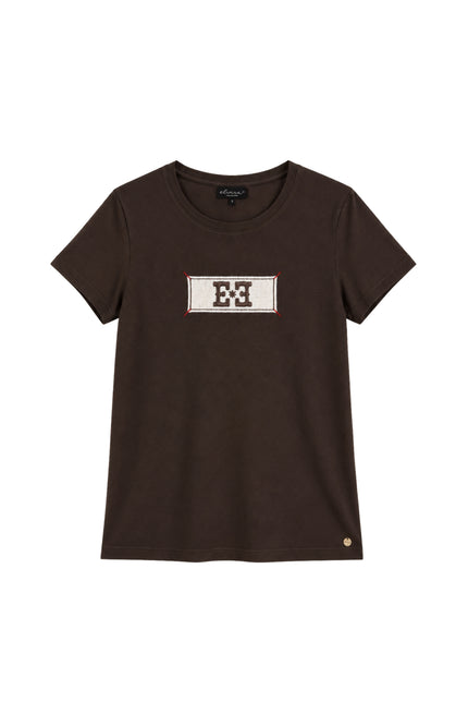 T-shirt Bailey Dark Coffee