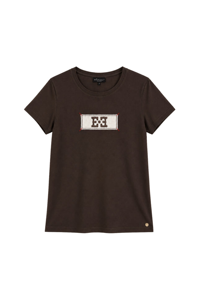 T-shirt Bailey Dark Coffee