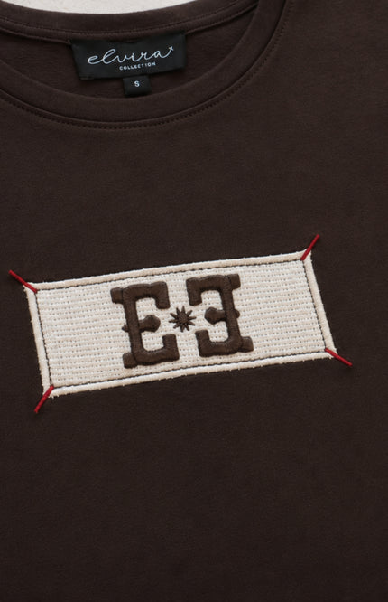 T-shirt Bailey Dark Coffee