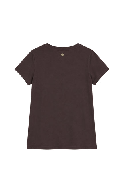 T-shirt L'Quest Dark Coffee
