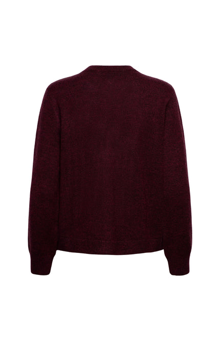 Vest Boukje Burgundy CA128